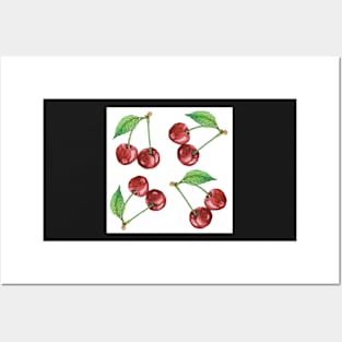 Cherries - Summer Berries Posters and Art